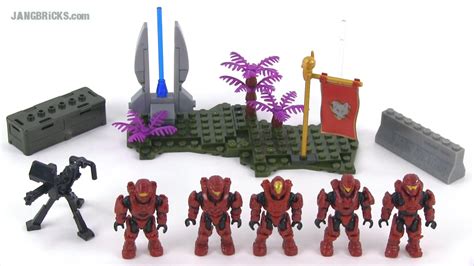 Mega Bloks Halo UNSC Fireteam Crimson Battle Pack review! 97349