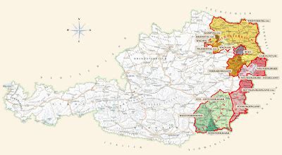 We Study Wine: Austrian Wine Region Maps