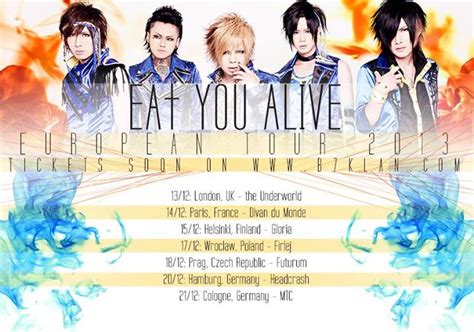 Tour Dates for EAT YOU ALIVE's Last Oversea Tour Announced