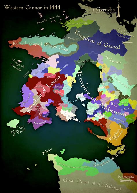 [Anbennar] AAR-inspired Map of my EU4 Fantasy Mod : r/paradoxplaza