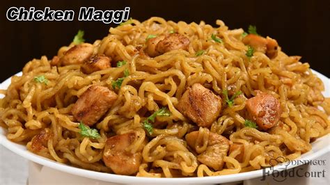 Tasty Chicken Maggi Recipe / Maggi Masala / Maggi Noodles - YouTube