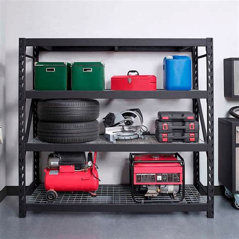 Costco Overhead Garage Storage Racks | Dandk Organizer