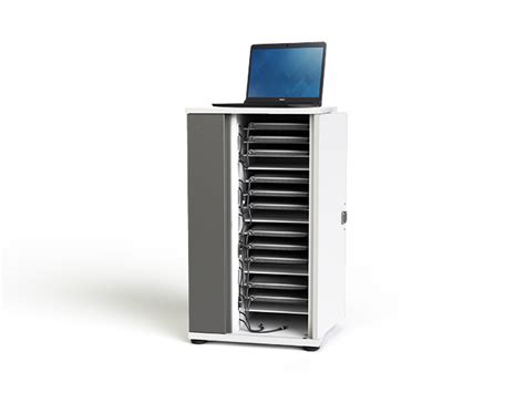 Chromebook charging station cabinet for 16 to 32 Chromebooks