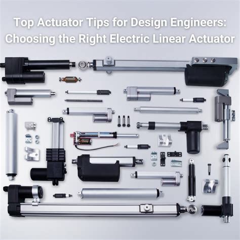 📌 Tips to Consider When Choosing Electric Linear Actuators 📌 ️Calculate ...