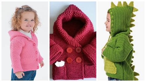 Crochet baby hoodie | Stylish baby hoodie | Gorgeous crochet hoodies ...