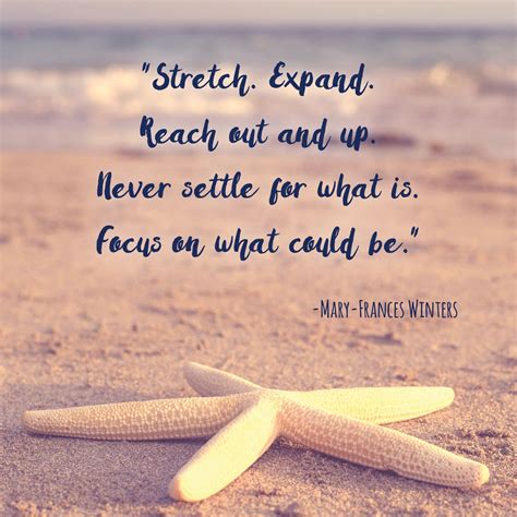 Reach Quote | Never settle, Inspirational quotes, Mary frances