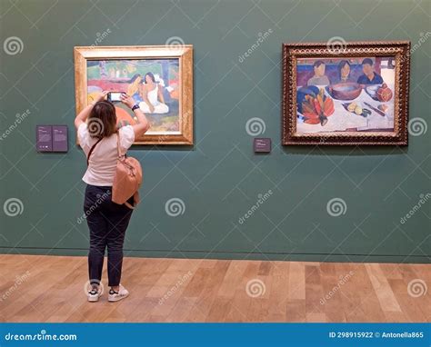 Impressionism at Orsay Museum in Paris, France Editorial Photography ...