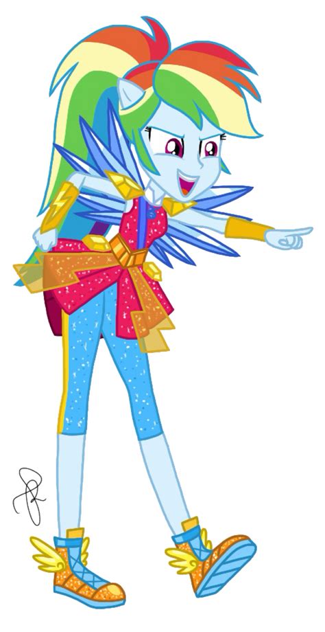 MLP EG Vector - Rainbow Dash by ilaria122 on DeviantArt