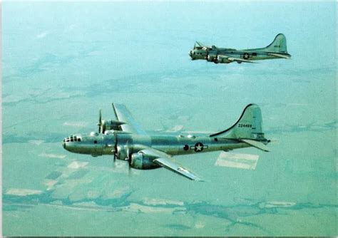 BOEING B-29A SUPERFORTRESS, Douglas Flying Fortress - 4x6 Airplane Postcard £6.61 - PicClick UK