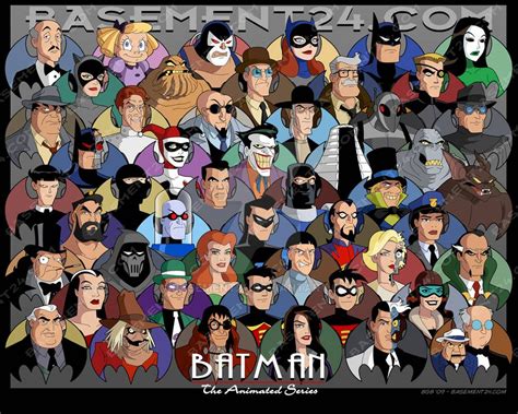 BTAS - Wallpaper by basement24 on DeviantArt | Batman comics, Batman universe, Batman and superman