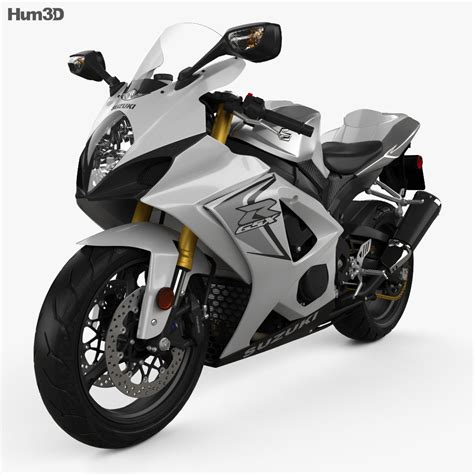 Suzuki GSX-R1000 2008 3D model - Vehicles on Hum3D