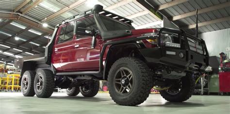 6x6 Toyota Land Cruiser Showcases Its Ridiculousness On Video