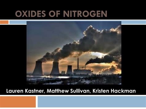 PPT - Oxides of NItrogen PowerPoint Presentation, free download - ID ...