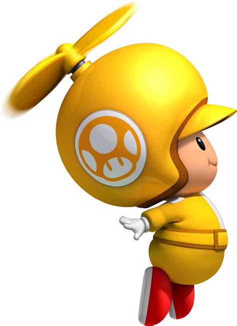 Image - Propeller Yellow Toad.png - Fantendo, the Video Game Fanon Wiki