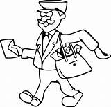 Vintage Postman coloring Page  Free Printable Coloring Pages sketch template