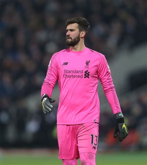 Liverpool's Alisson Becker during the Premier League match between... | Alisson