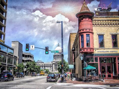 Boise Idaho ~ Downtown Historic Distirct ~ State Capitol ~ Aldermann Building Travel Bucket List ...