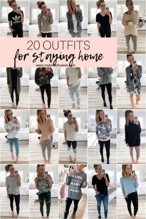 20 Comfortable Outfits For STAYING HOME | Comfortable outfits, Athleisure outfits, Fashion joggers