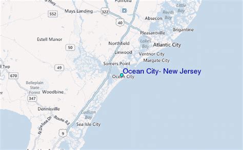 Ocean City, New Jersey Tide Station Location Guide