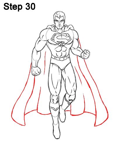 Superman Cape Drawing at PaintingValley.com | Explore collection of Superman Cape Drawing