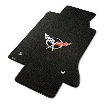 Amazon.com: 1997-2004 C5 Corvette Black 2pc Floor Mats - Z06 Logo: Automotive