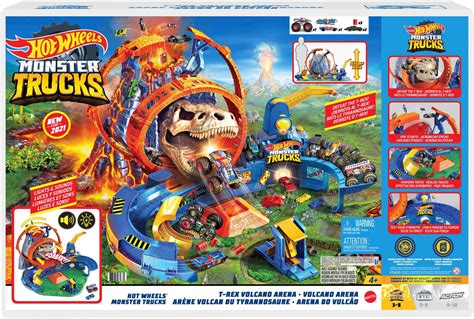 Customer Reviews: Hot Wheels Monster Trucks T-Rex Volcano Arena Playset GYL14 - Best Buy