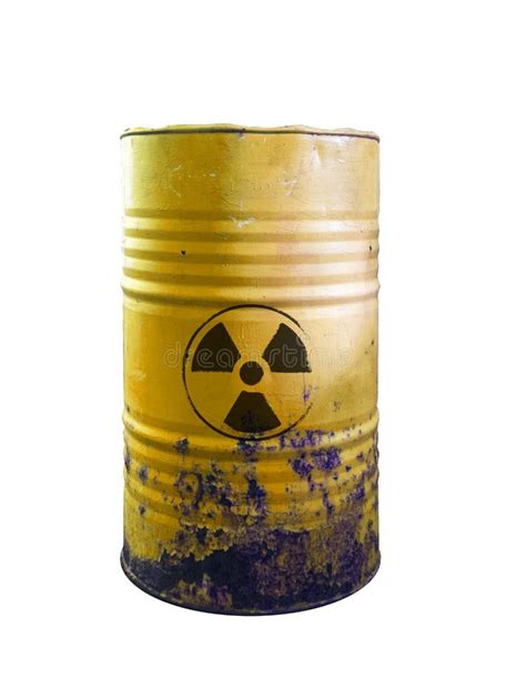 Yellow Barrel of Toxic Waste Isolated. Acid in Barrels Stock Photo - Image of danger, icon: 98955984