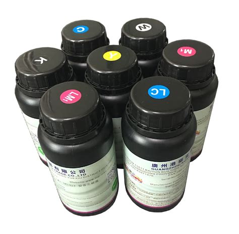 Cmyklclmw Uv Ink For Epson Head Printers, Pack Size: 500 mL, Rs 8500 ...