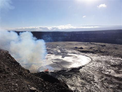 HVO releases video of lava spattering at Halemaumau Crater