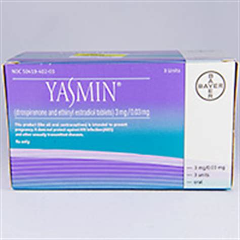 YASMIN (Drospirenone,Ethinyl estradiol) dosage, indication, interactions, side effects | EMPR