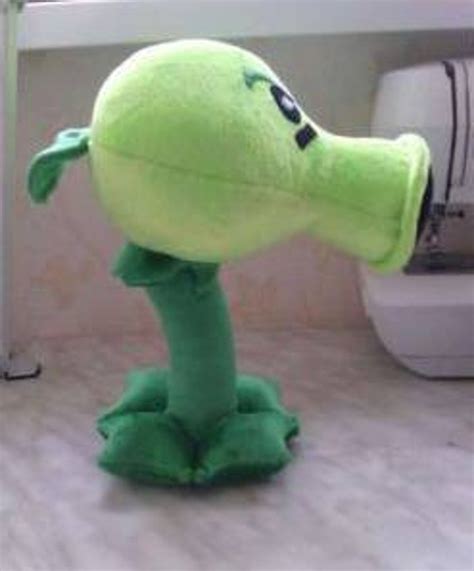 Large Plush Toy Peashooter From the Game Plants Vs. Zombies. 30cm - Etsy