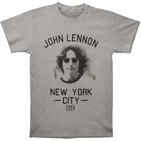 John Lennon - John Lennon Men's John Lennon NYC T-shirt Heather - Walmart.com - Walmart.com