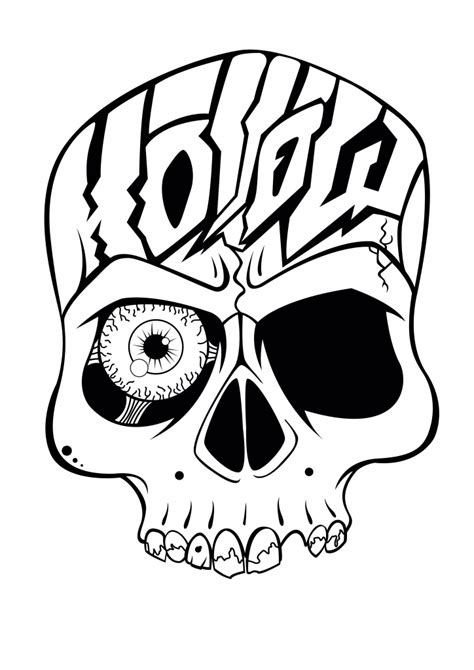 Cool Skull Drawing at GetDrawings | Free download