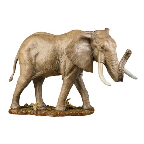 Bronze African Elephant Sculpture - Caswell Sculpture