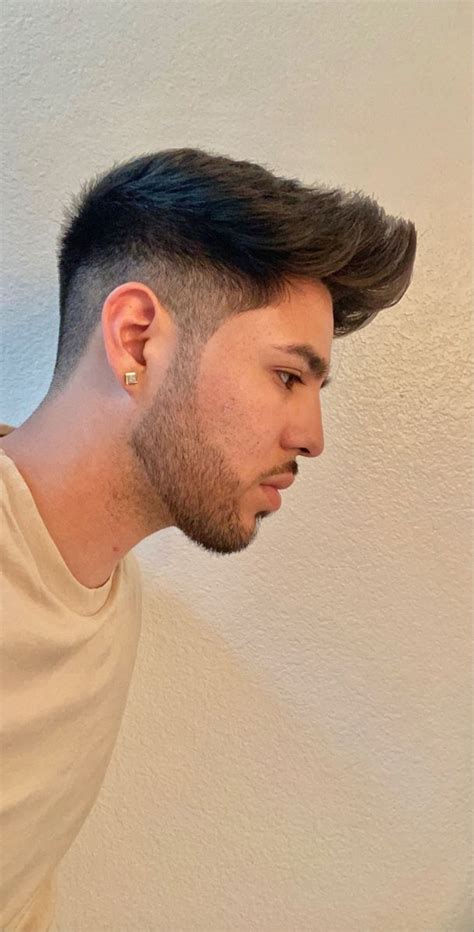 Texturized Quiff Mid-Fade | Mid fade, Hair styles, Style