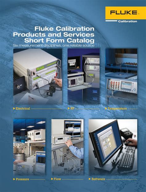 Fluke Calibration Products and Services Short Form Catalog