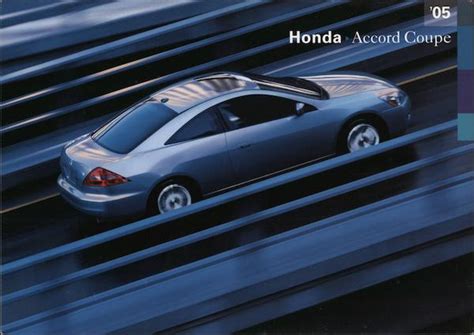 '05 Honda Accord Coupe Cars Postcard