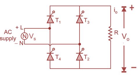 Bridge Rectifier Circuit Diagram And Waveform Bridge Rectifi