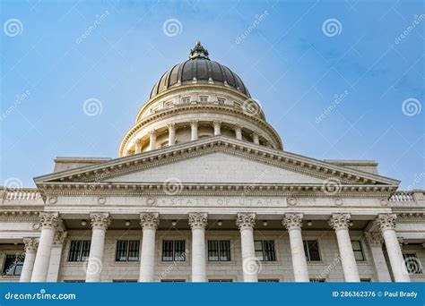 Utah State Capitol Building on Capitol Hill Editorial Photo - Image of ...