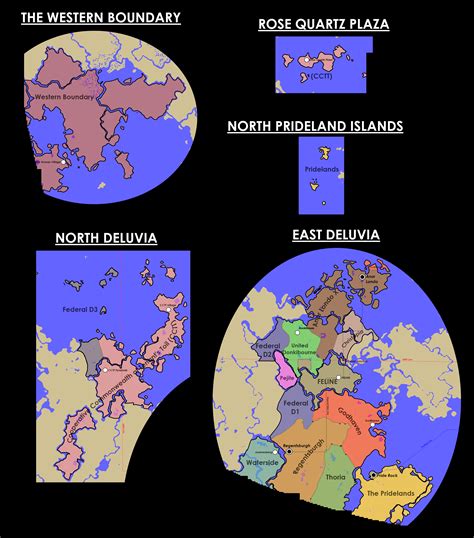 Imperial Federation Map - Simplified : r/CivMC