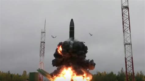 Russia Test Launches New Intercontinental Ballistic Missile – Video - The Moscow Times