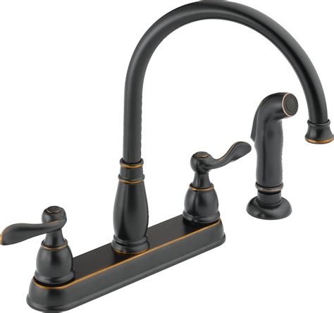 Best Kitchen Faucet Bronze With Sprayer 4 Hole Installation – Home ...