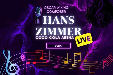 Hans Zimmer Live Concert show Dubai Uae 2023 - Dxbify