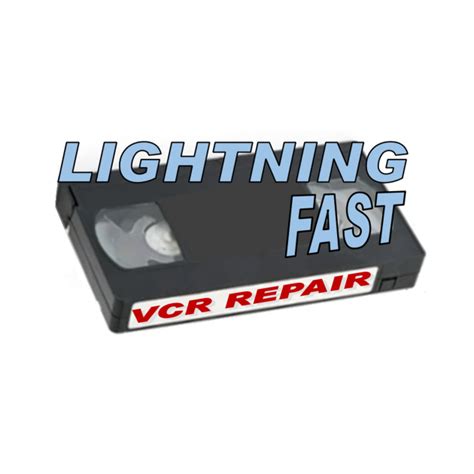 Lightning Fast VCR Repair - Vcr Repair - T-Shirt | TeePublic