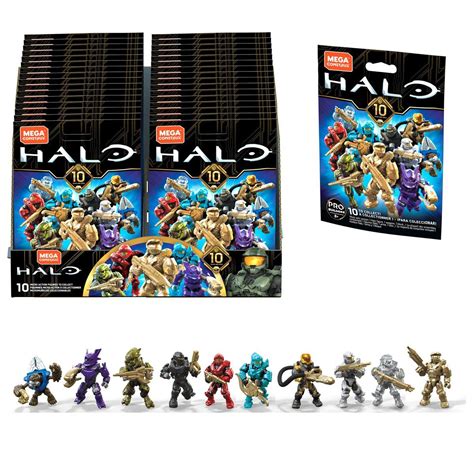 Buy Mega Construx Halo Micro Action Figures Mix 2 2019 Case at Entertainment Earth. Mint ...