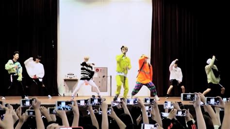 Watch: iKON Surprises Students At All-Girls High School And Performs “BLING BLING” | Soompi