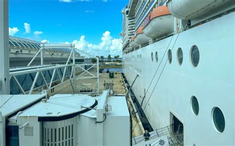 Cruise Ship Passengers Treated With Special View at Port Canaveral