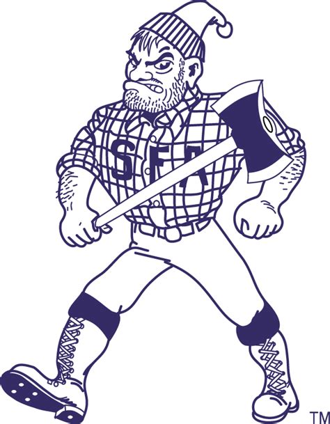 Stephen F. Austin Lumberjacks Logo - Mascot Logo - NCAA Division I (s-t ...