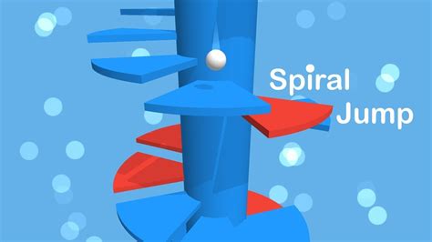 Spiral Jump - Spiral Jumping Ball Game Play - YouTube