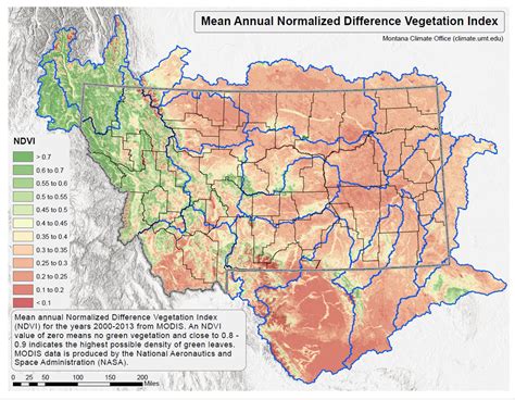 LP DAAC - Montana Climate Atlas Features MODIS Data